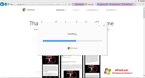 截圖 Google Chrome Offline Installer Windows 7