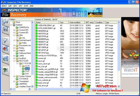 截圖 PC Inspector File Recovery Windows 7