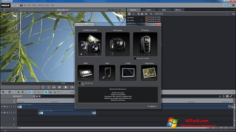 截圖 MAGIX Movie Edit Pro Windows 7