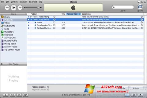 download latest itunes for windows 7