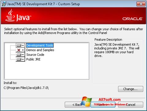 截圖 Java SE Development Kit Windows 7