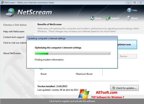 截圖 NetScream Windows 7