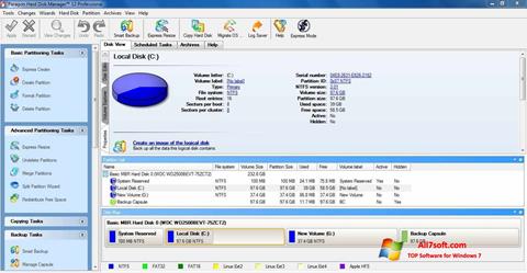 截圖 Paragon Hard Disk Manager Windows 7