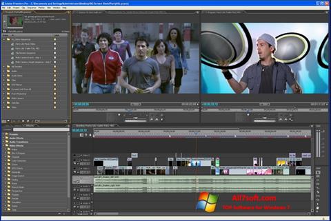 截圖 Adobe Premiere Pro Windows 7