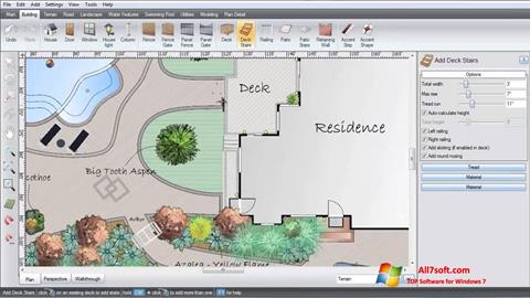 截圖 Realtime Landscaping Architect Windows 7