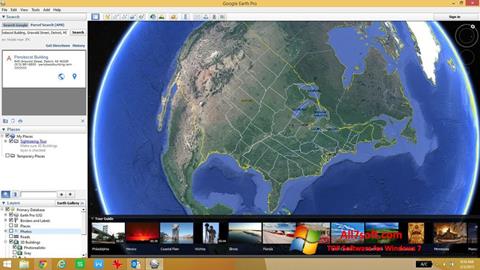 截圖 Google Earth Windows 7