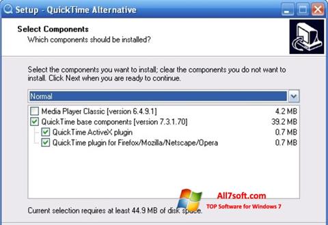 截圖 QuickTime Alternative Windows 7