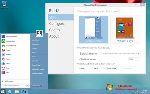 截圖 Start8 Windows 7