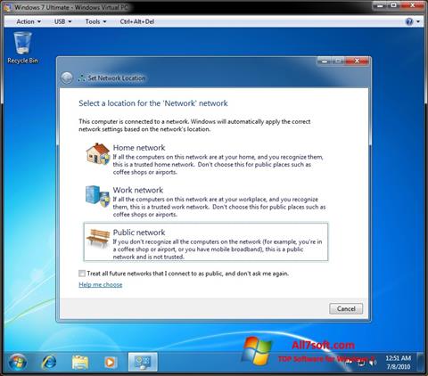 截圖 Windows Virtual PC Windows 7