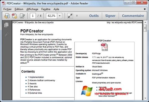 截圖 PDFCreator Windows 7
