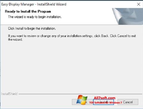 截圖 Easy Display Manager Windows 7