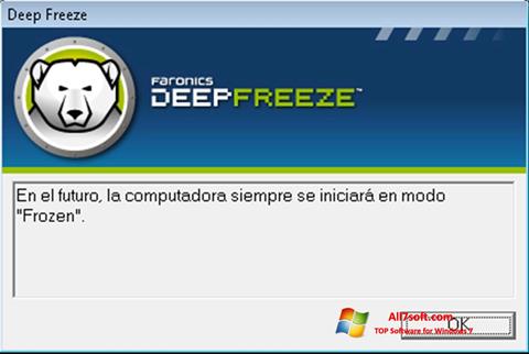 截圖 Deep Freeze Windows 7