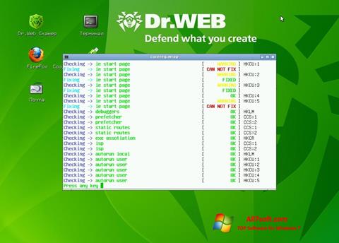 截圖 Dr.Web LiveCD Windows 7