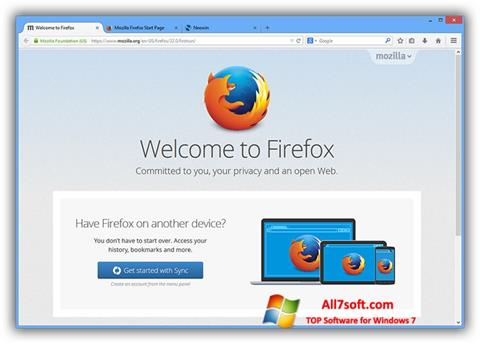 截圖 Mozilla Firefox Offline Installer Windows 7
