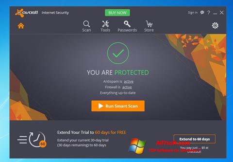 截圖 Avast Internet Security Windows 7